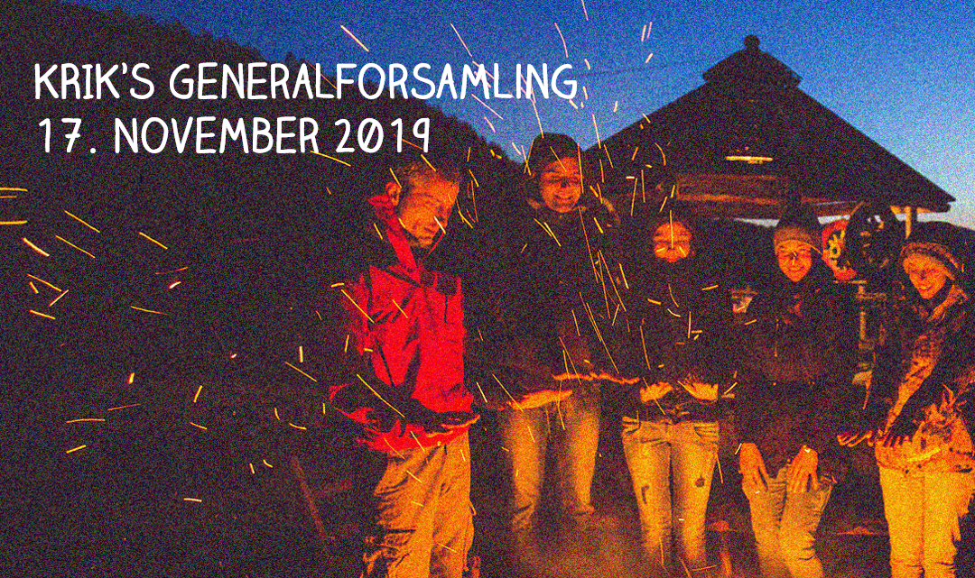 KRIK Generalforsamling 17. november 2019